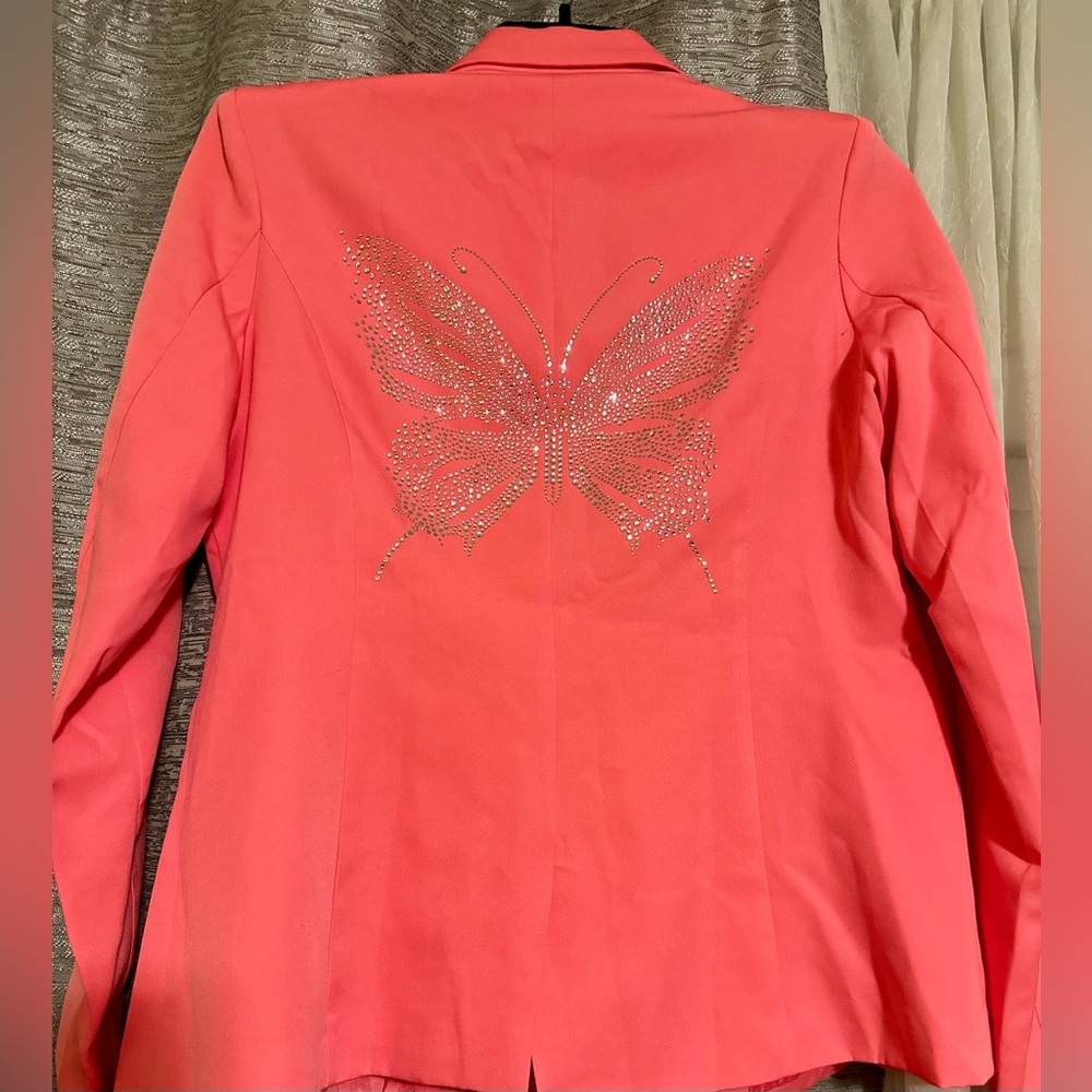 Bling Butterfly Blazer